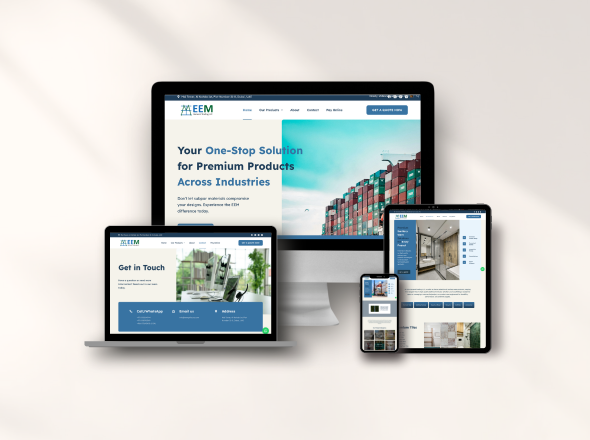EEM General Trading LLC Website Design