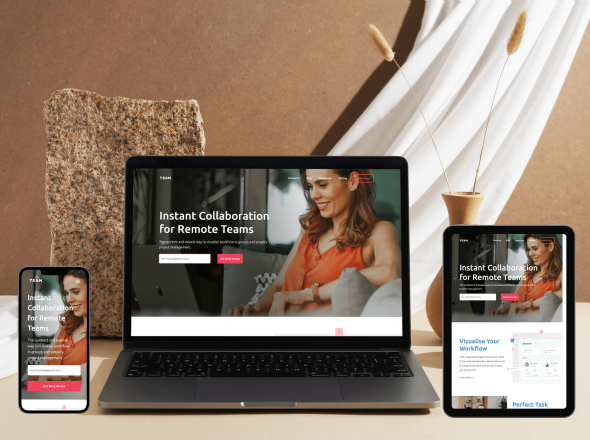 Team App Webflow Website