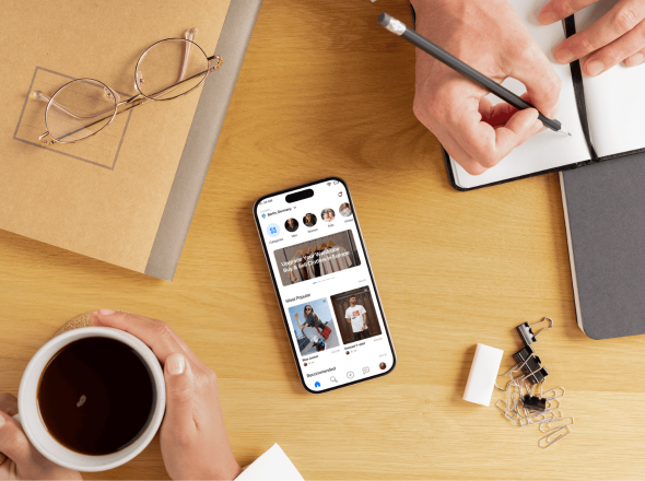 UI UX Design for a SwapTheCap—Clothing Marketplace