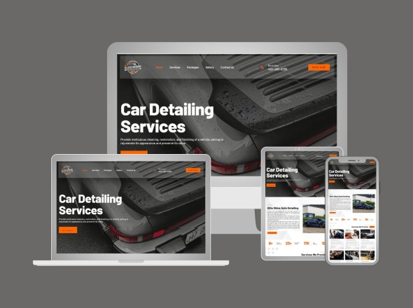 Car Detailing Services Website – USA