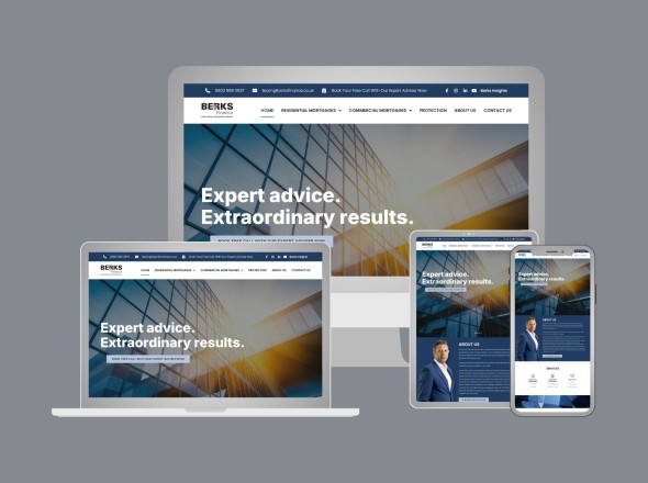 Financial Services Website - USA