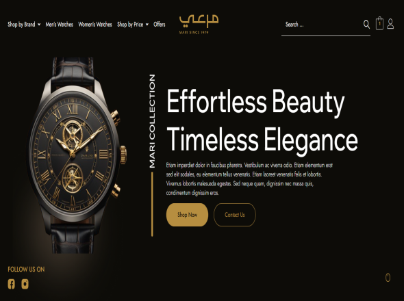 Mari Online – Elegant & Seamless E-Commerce Experience