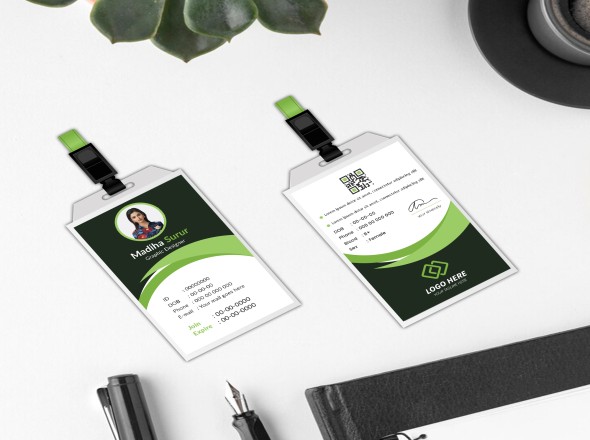 ID Card Mockup