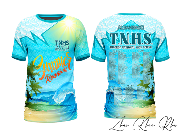 Batch Reunion Subli T-shirt Design