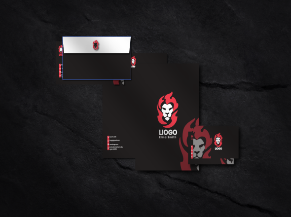 "Ligo: Bold and Professional Business Card Design"