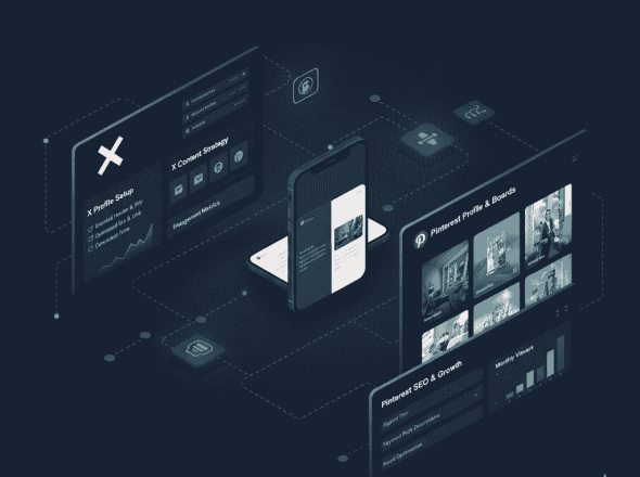X & Pinterest Account Setup & Optimization