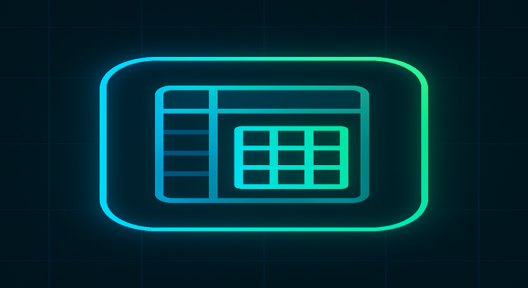 I offer professional spreadsheet services in both Excel and Google Sheets.