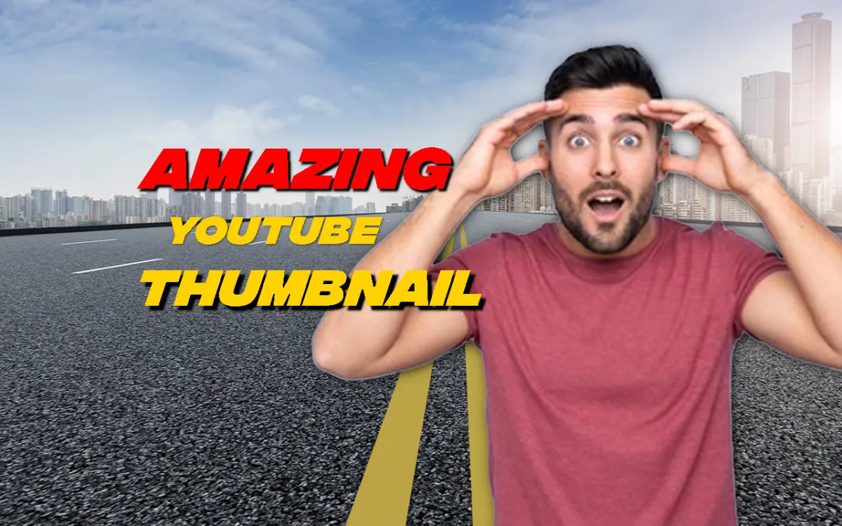 do amazing professional catchy youtube thumbnail maker