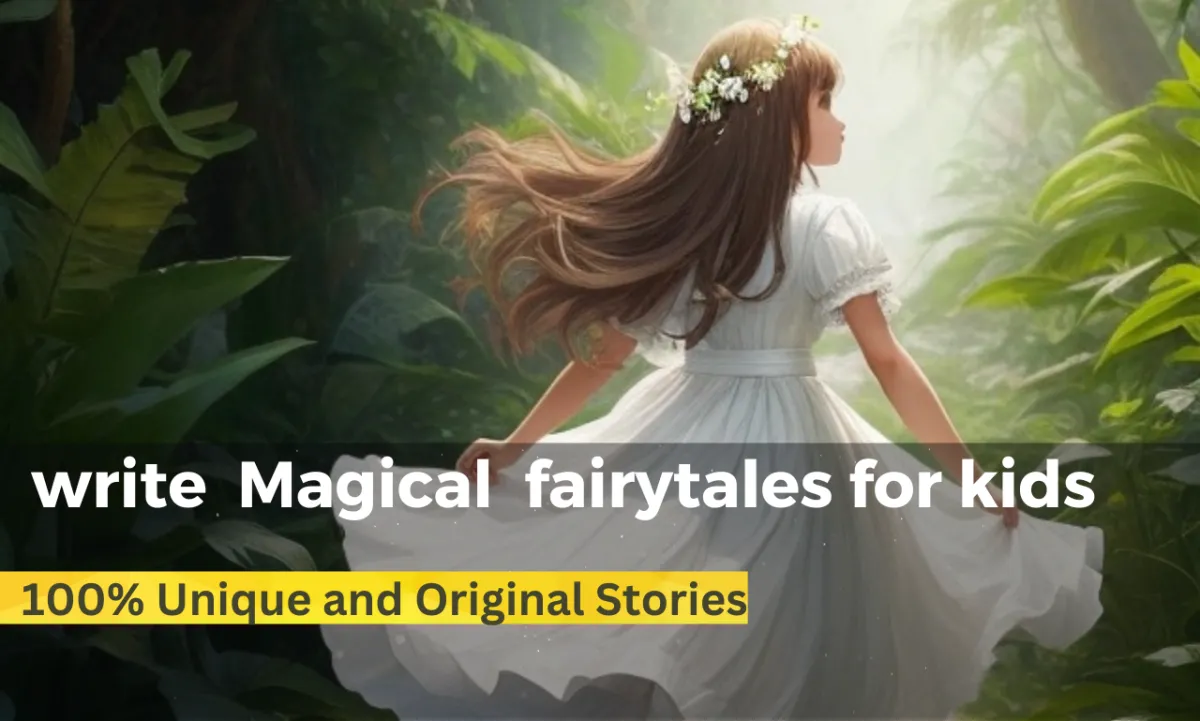 I will ghostwrite an original fairy tale childrens book