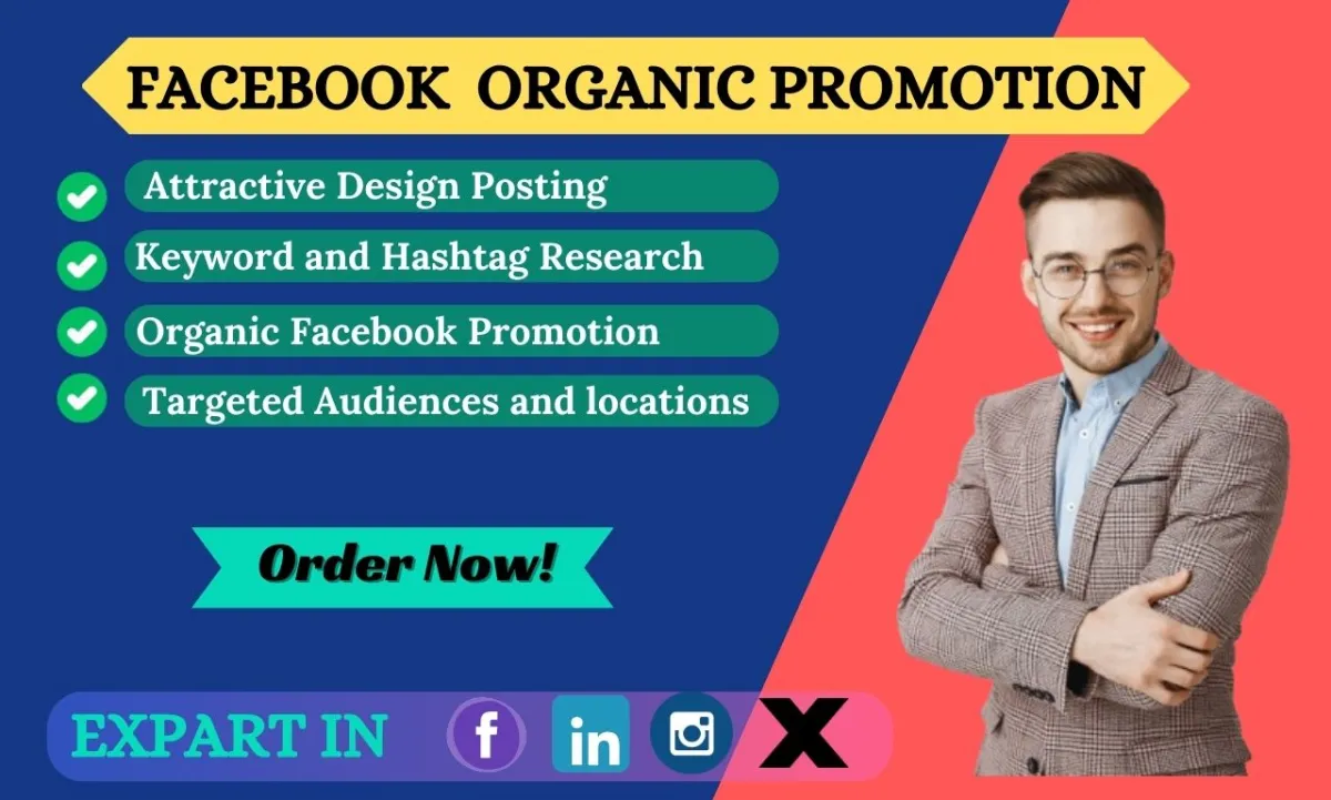 do facebook promotion organic