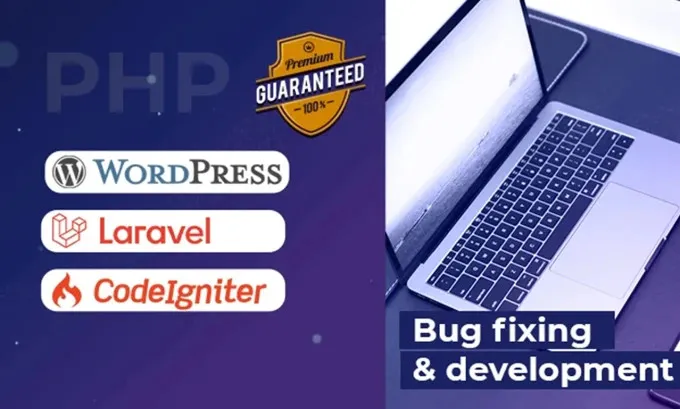 fix or develop any php,codeigniter,laravel,wordpress website