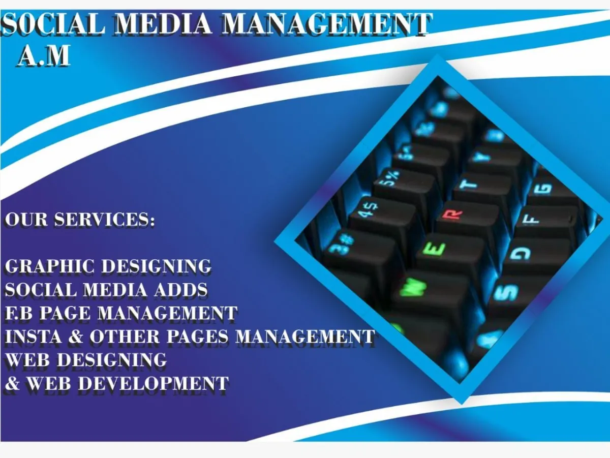 I will Do graphic designing data entry video and photo editor content writer social media manager 