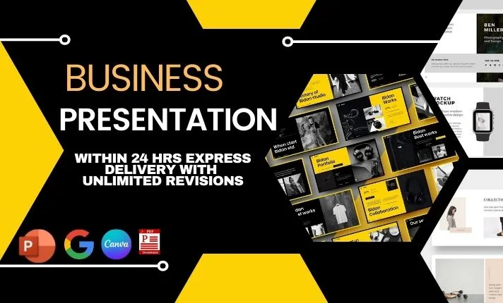 create a professional powerpoint presentation for your business