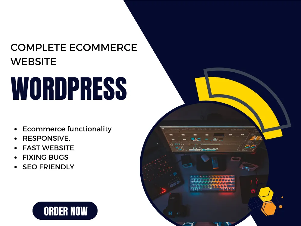  create responsive wordpress website design and landing page