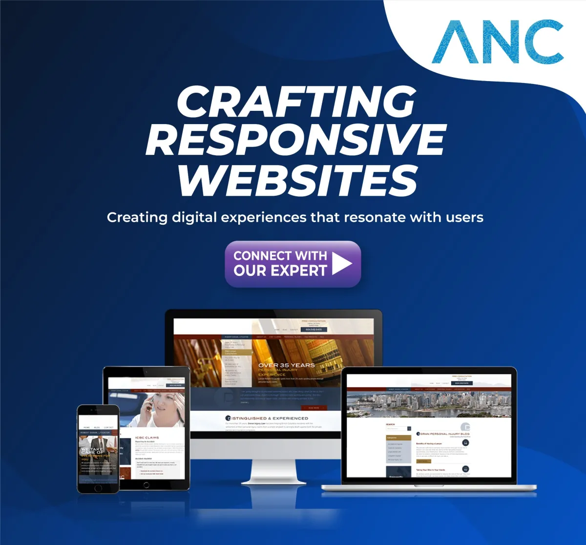 Design & develop creative and responsive websites